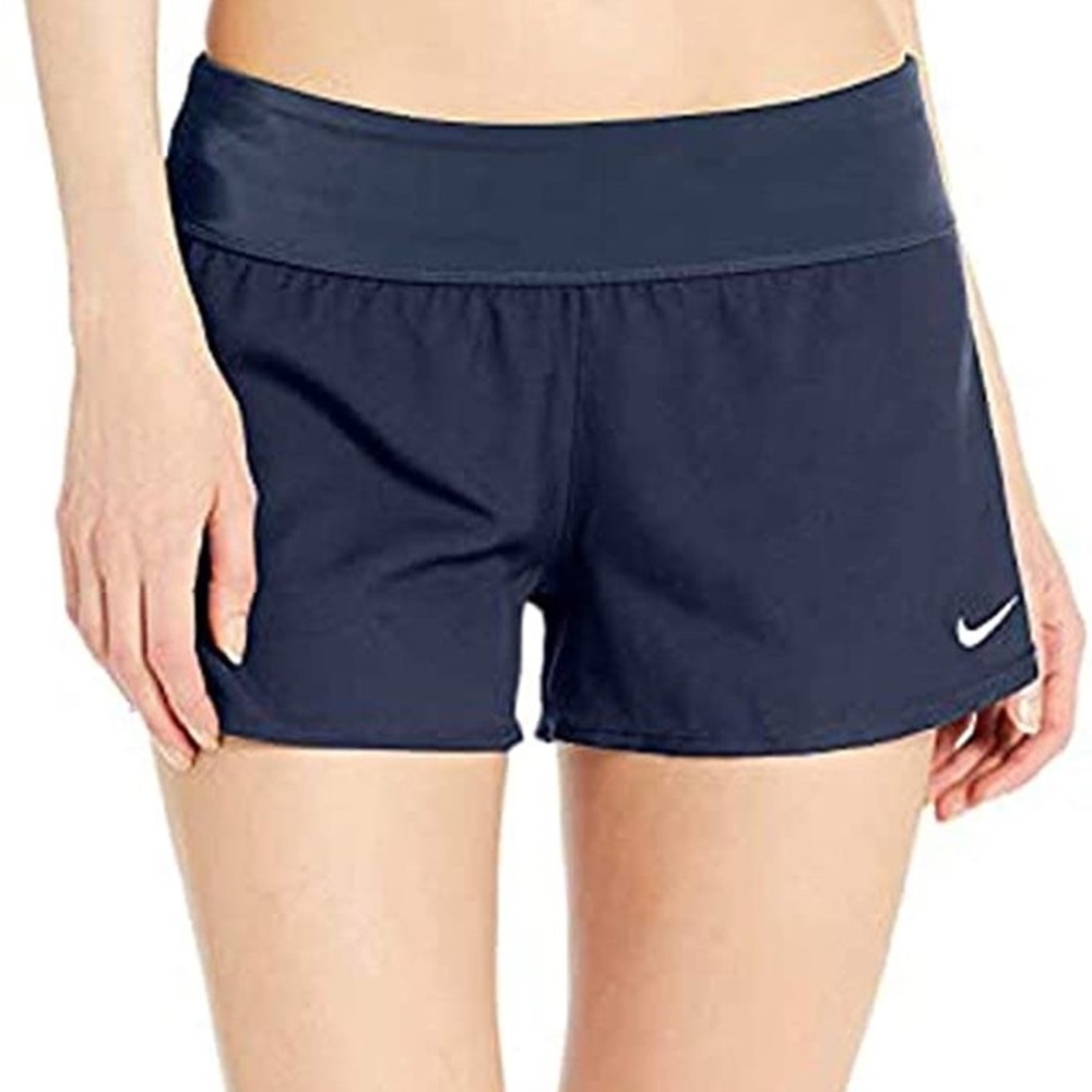 Nike Swim bottoms board shorts athletic Beach Large New swimwear summer blue